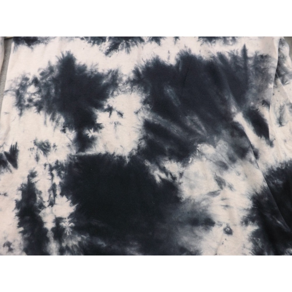 Marvel Tie Dye Long Sleeve Shirt Men's Size M Black/White/Multi Super Heroes - Picture 5 of 16
